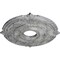 Ekena Millwork Attica Ceiling Medallion (Fits Canopies up to 5"), 18"OD x 4"ID x 5/8"P, Ultra Pure White Crackle CM18ATUWC - alternate 4